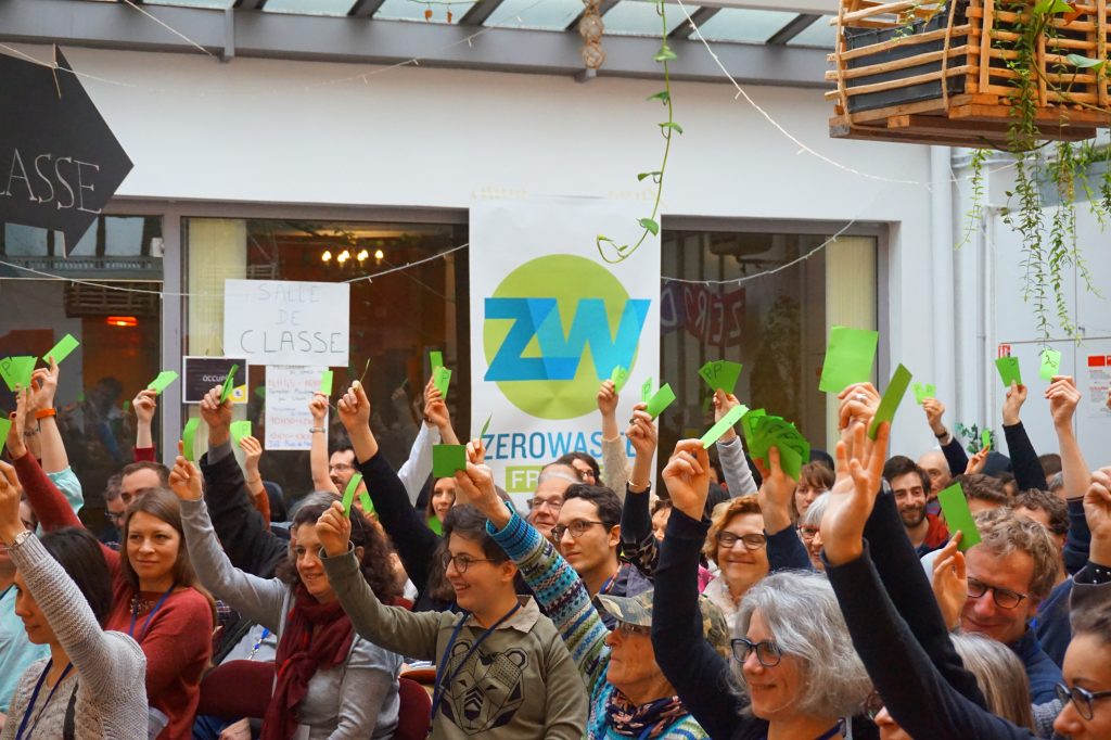 photo conférence ZeroWaste réunion environnement écologie